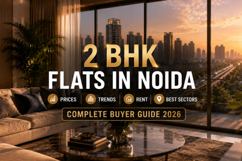 Buy 2 BHK Flat in Noida: Real Prices, Growth Trends & Best Areas in 2026