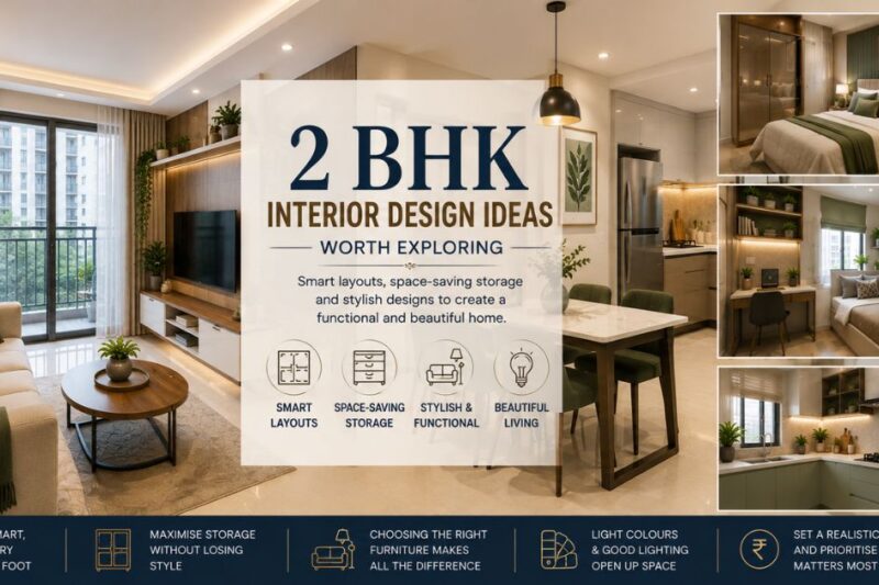 2 BHK Interior Design Ideas Worth Exploring