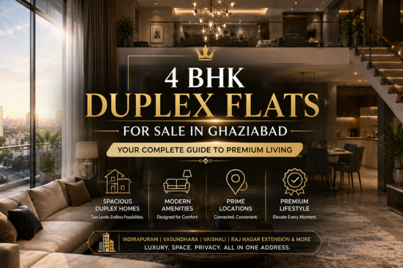 4 BHK Duplex Flats for Sale in Ghaziabad: Your Complete Guide to Premium Living