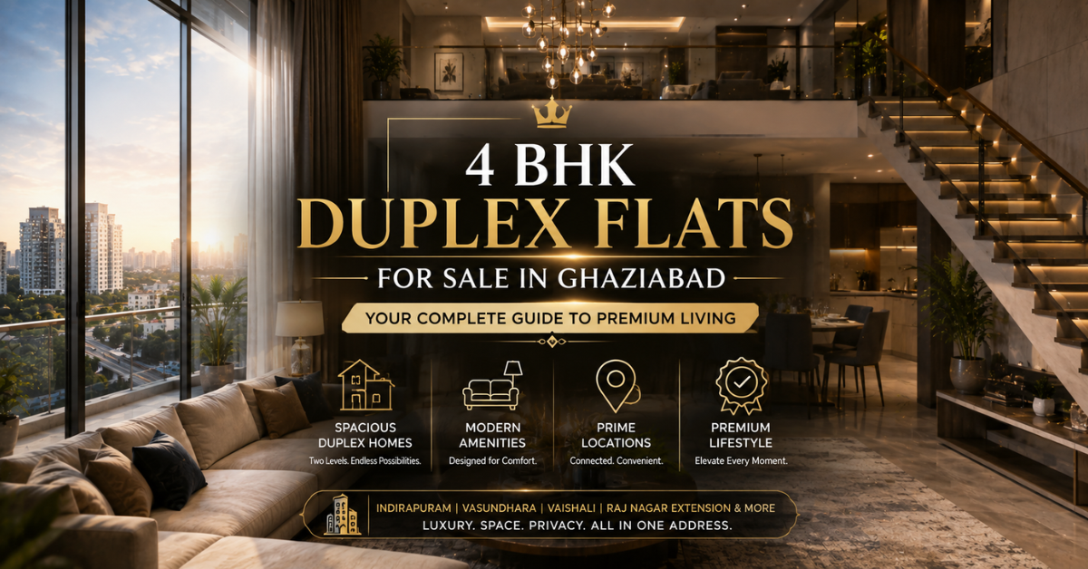 4 BHK Duplex Flats for Sale in Ghaziabad | Premium Homes