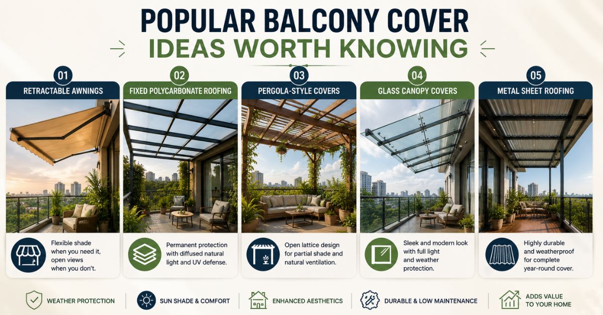 Balcony cover