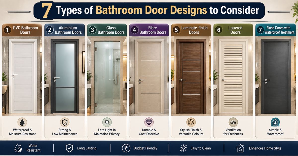 Bathroom Door Designs