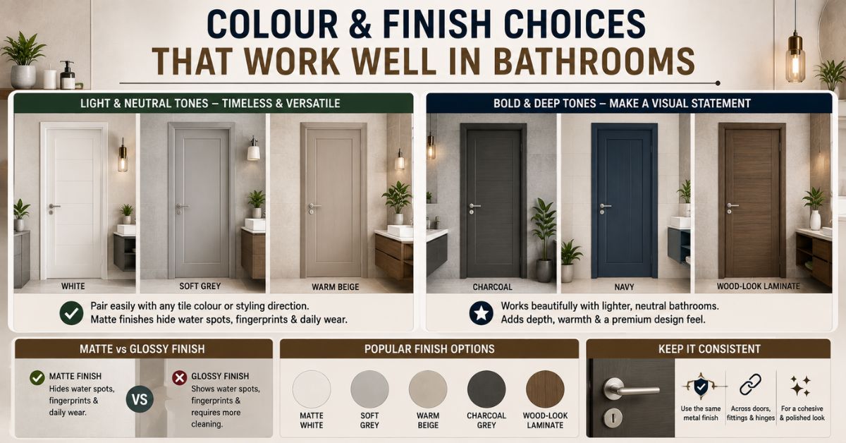 bathroom door design