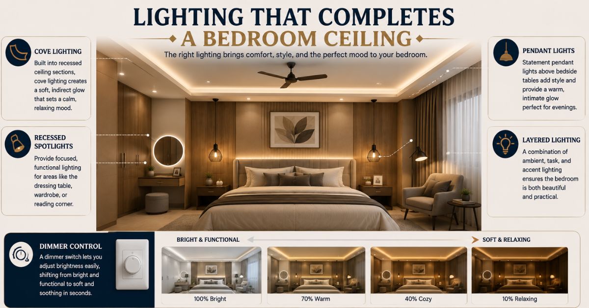 bedroom ceiling design