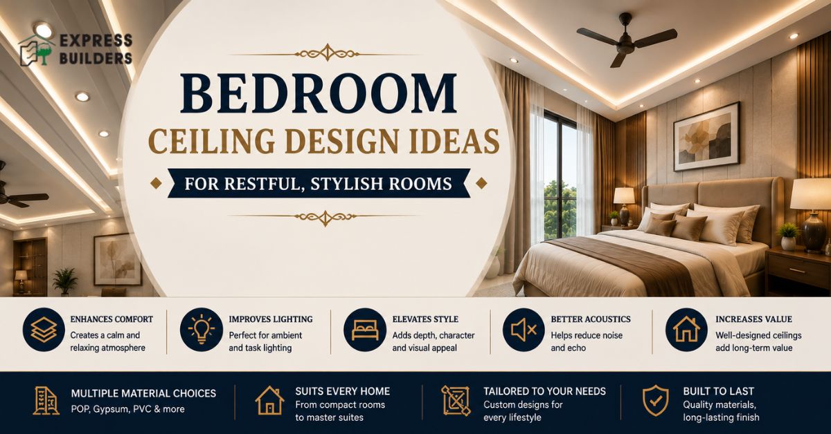 bedroom ceiling design