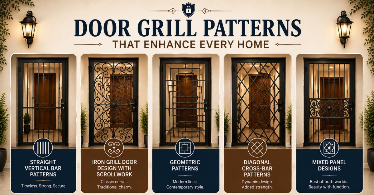 Door grill design