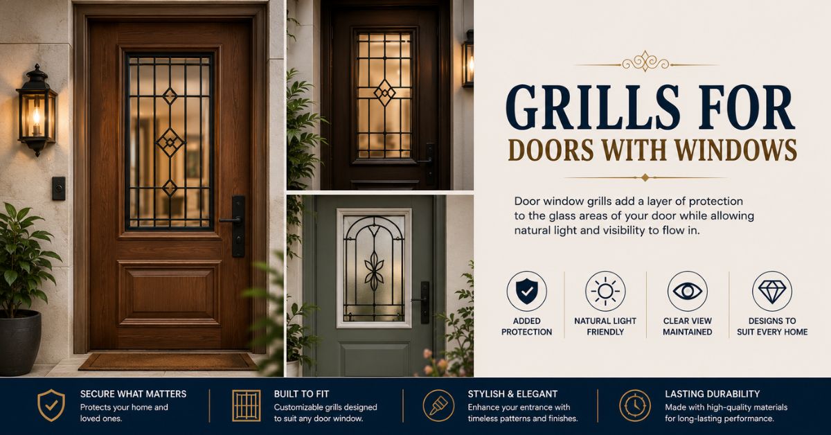 Door grill design