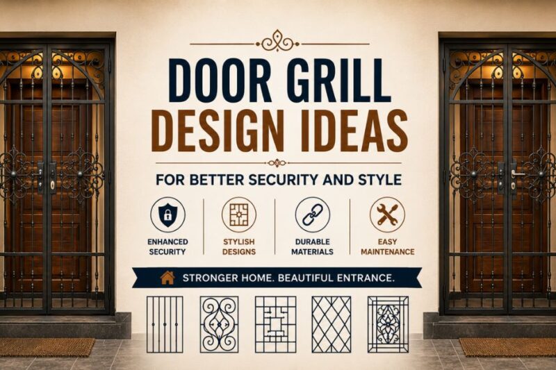 Door Grill Design Ideas for Better Security and Style