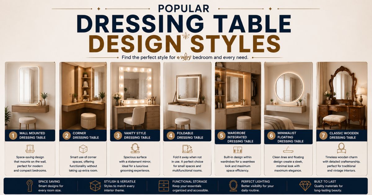 Dressing table design