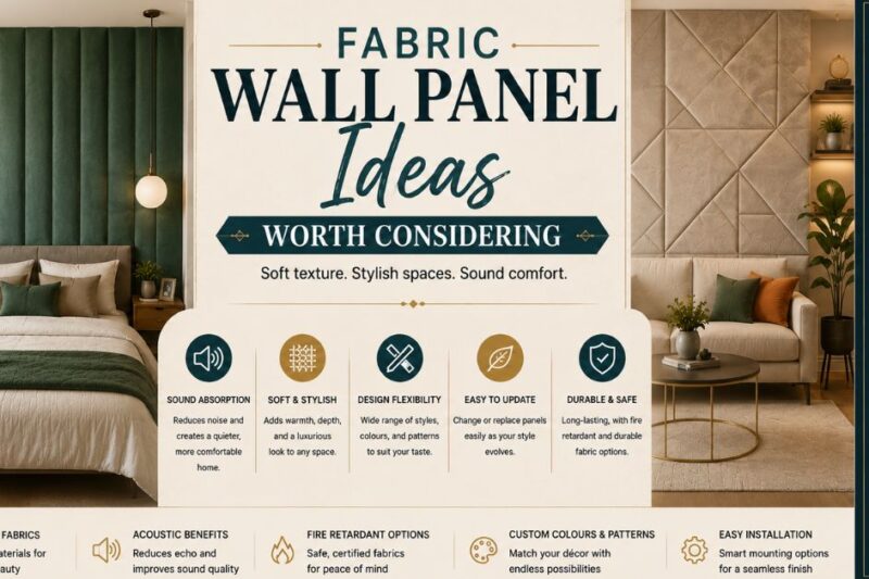 Fabric Wall Panel Ideas Worth Considering