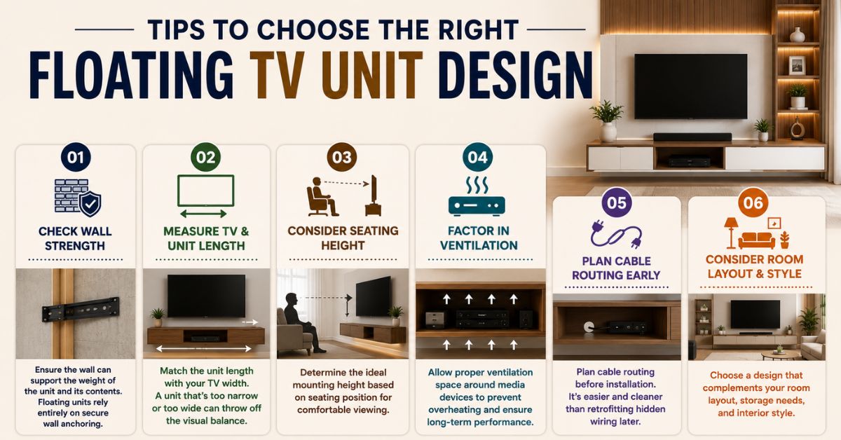 Floating Tv Unit