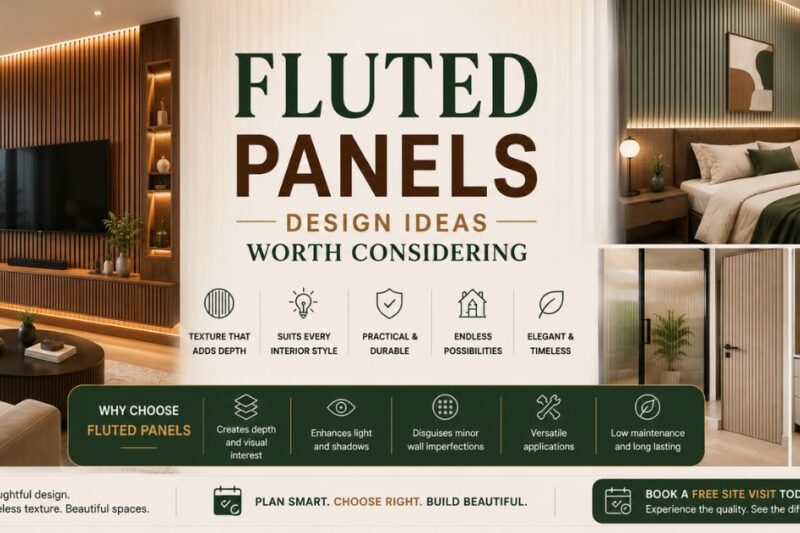 Fluted Panels: Design Ideas Worth Considering