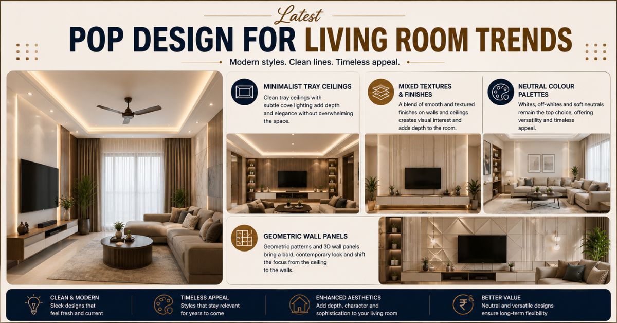 Living Room POP Design