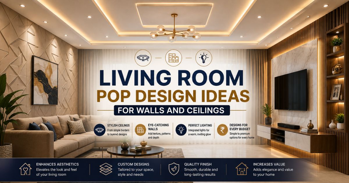 Living Room POP Design