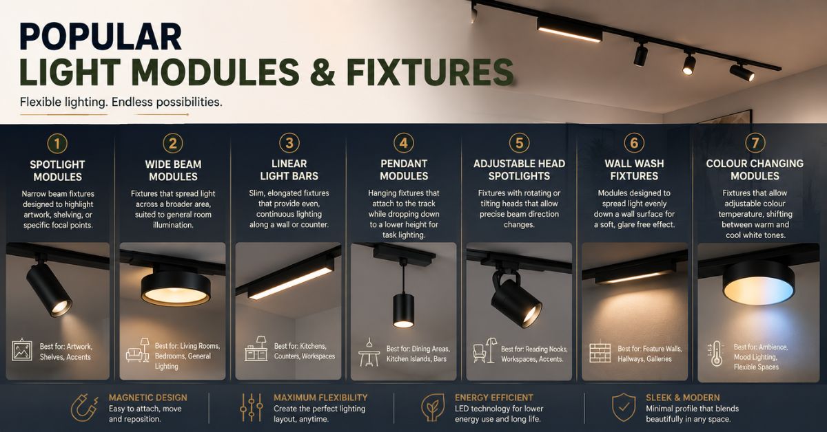 Magnetic Track Lighting
