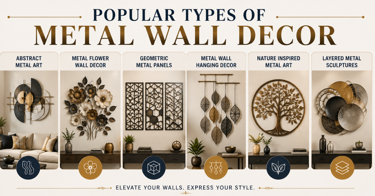 Metal wall decor