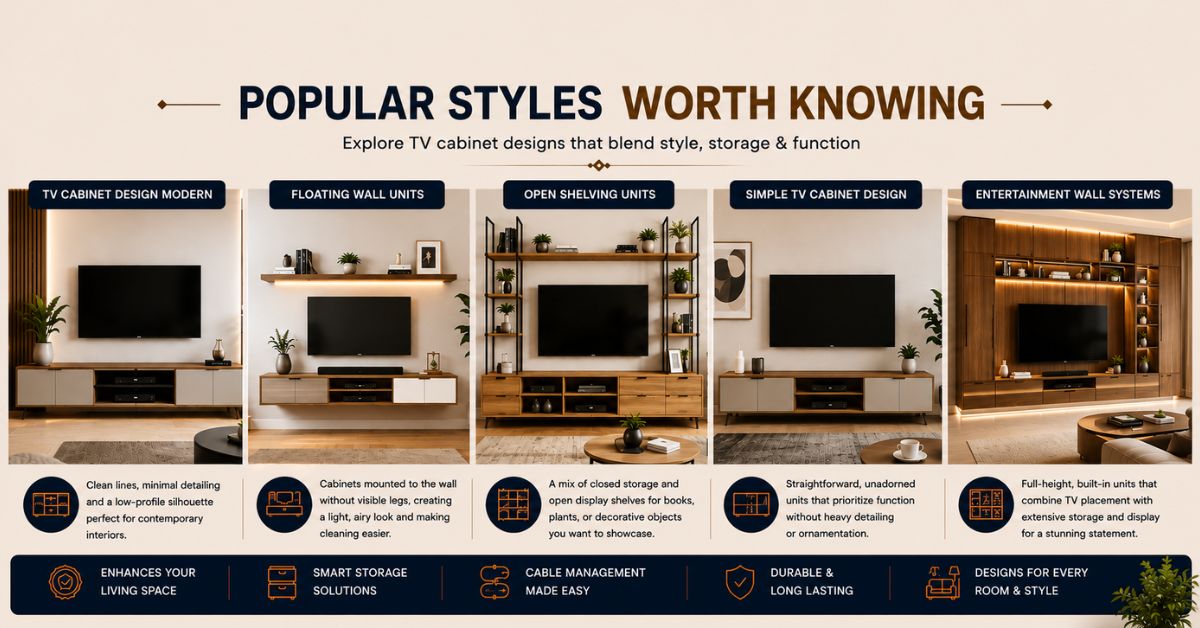 TV cabinet design