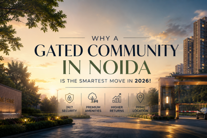 Discover the Best Gated Community in Noida: Secure Living, Strong Growth & Smart Investment