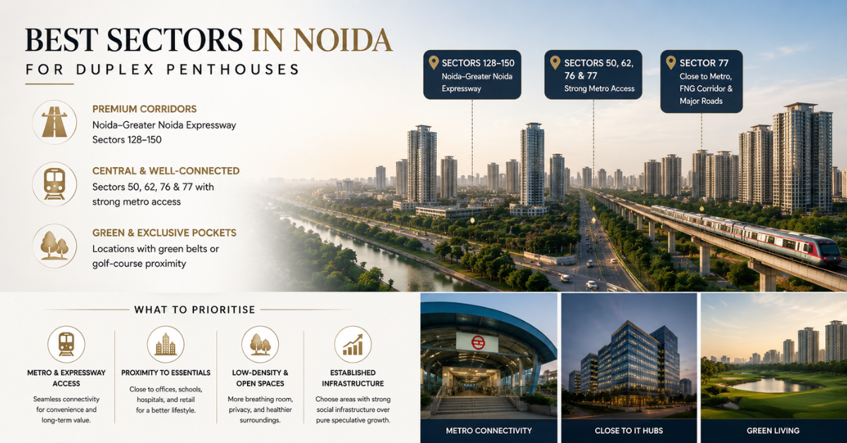 Duplex Penthouse for Sale in Noida | Luxury Guide