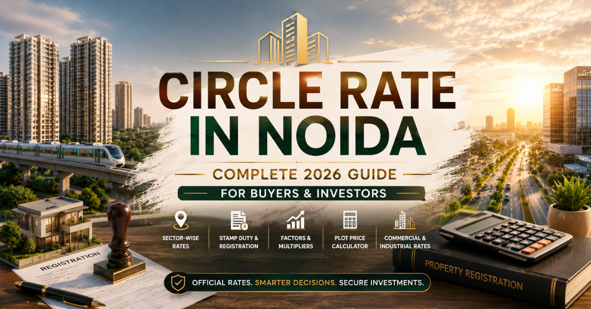 Circle Rate in Noida 2026 | Sector-Wise Rates & Guide