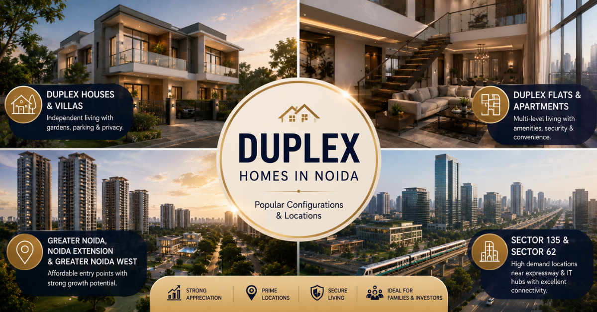 Duplex Noida: Buy Homes, Prices & Best Options 2026