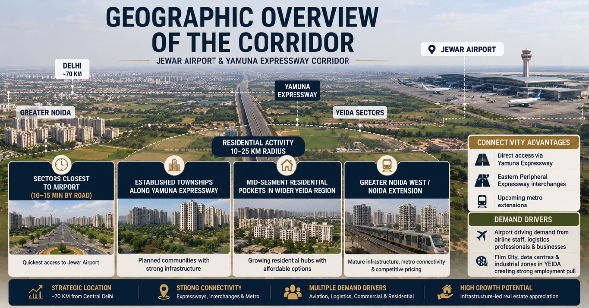 Flats Near Jewar Airport | Yamuna Expressway Guide 2026
