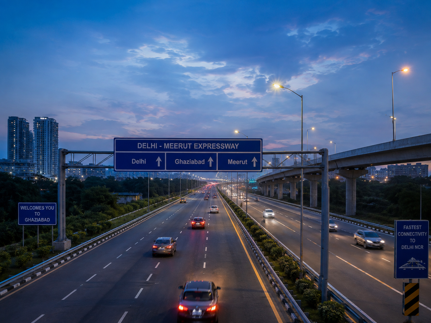 Ghaziabad expressway connectivity to Delhi NCR
