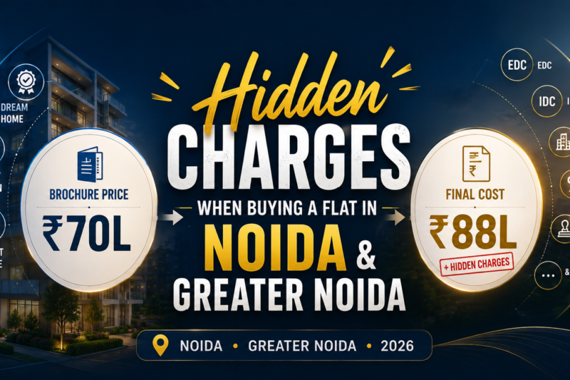 Hidden Charges When Buying a Flat in Noida & Greater Noida (2026): EDC, IDC, PLC, GST & More Explained