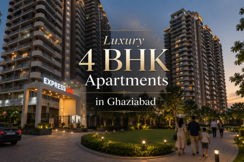 The Ultimate Guide to Buying Luxury 4 BHK Apartments in Ghaziabad