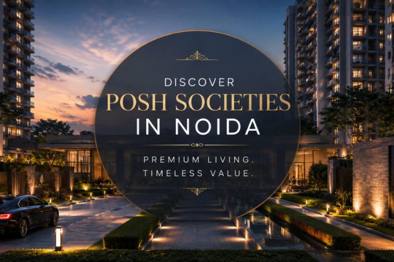 Posh Societies in Noida That Redefine Luxury Living and Capital Growth