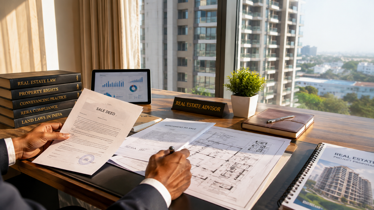 Homebuyer verifying GDA approval and UP RERA registration documents for a ready to move 3 BHK flat in Ghaziabad.