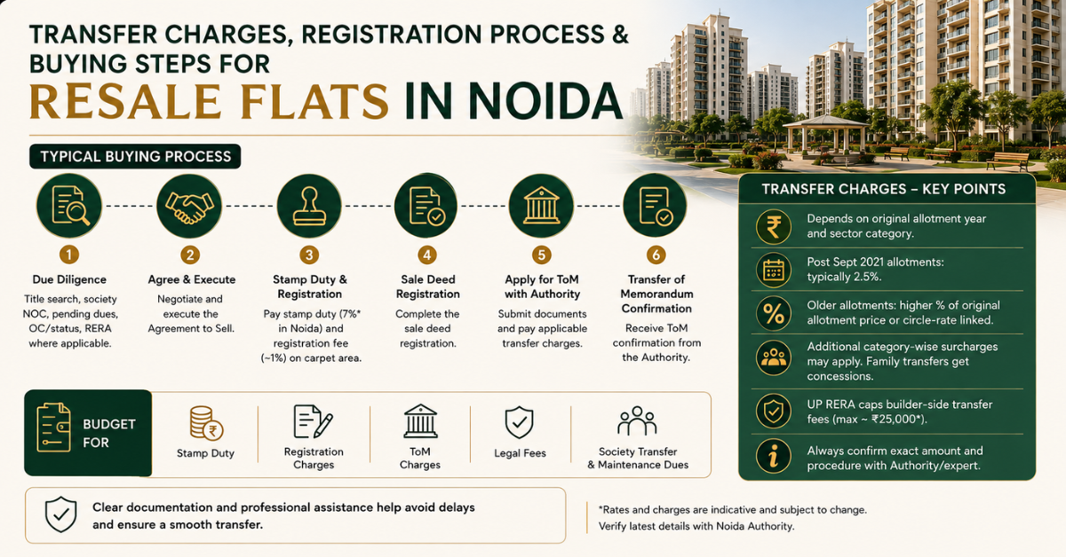 Resale Flats in Noida: Prices, Best Areas & ROI Guide 2026
