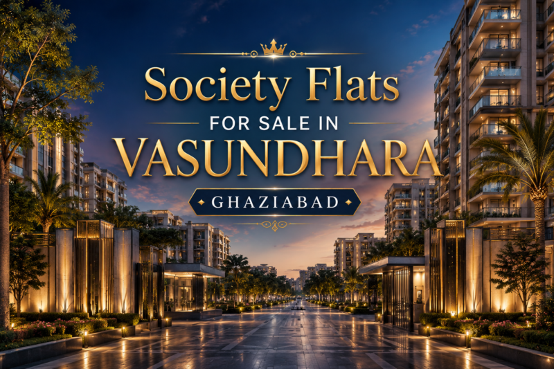 Society Flats for Sale in Vasundhara Ghaziabad: A Buyer’s Guide