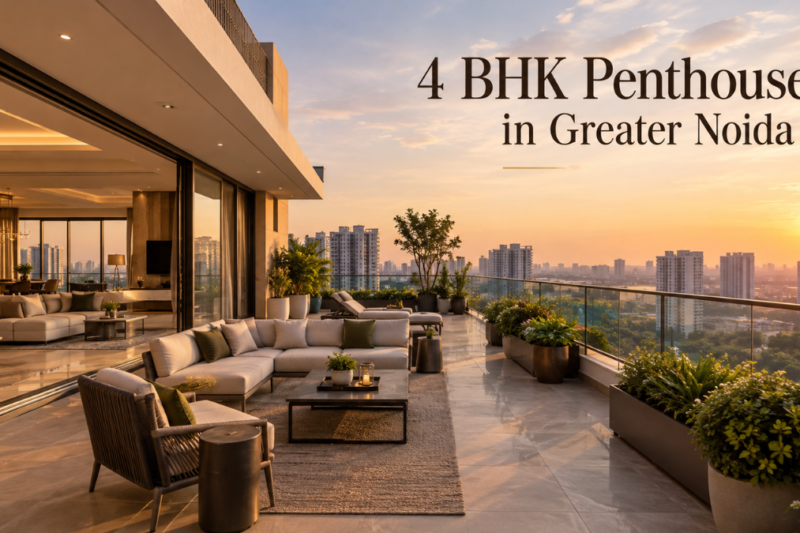 Why 4 BHK Penthouses in Greater Noida Are Gaining Attention From Home Buyers