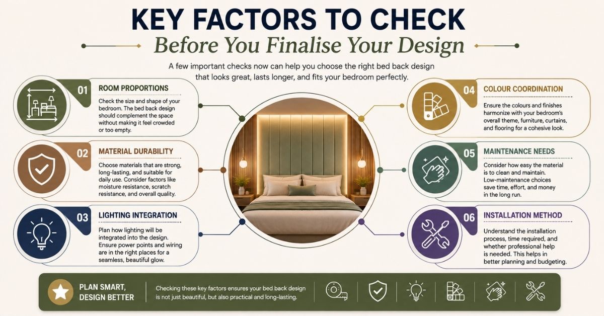 Bed Back Design