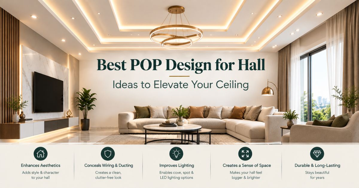 Best POP Design for Hall