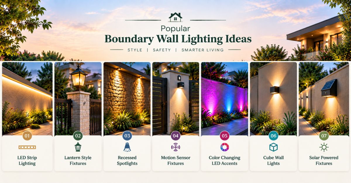 Boundary Wall Lighting