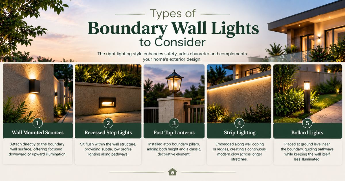 Boundary Wall Lighting