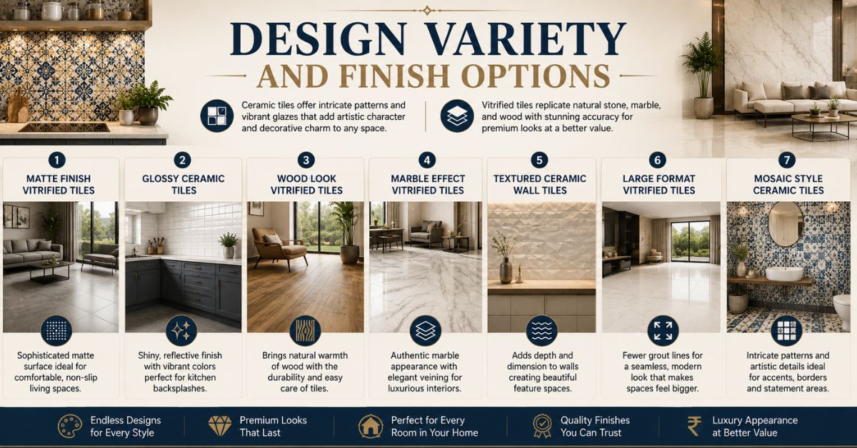 ceramic vs vitrified tiles