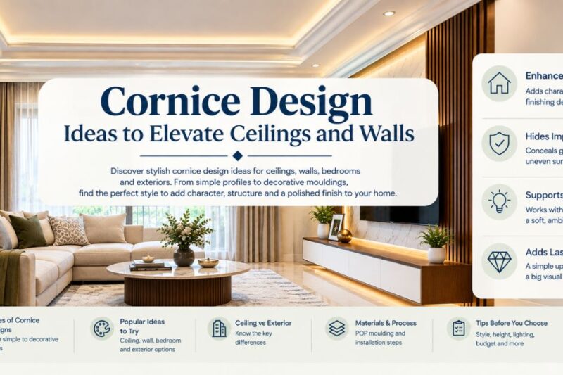 Cornice Design: Ideas to Elevate Ceilings and Walls