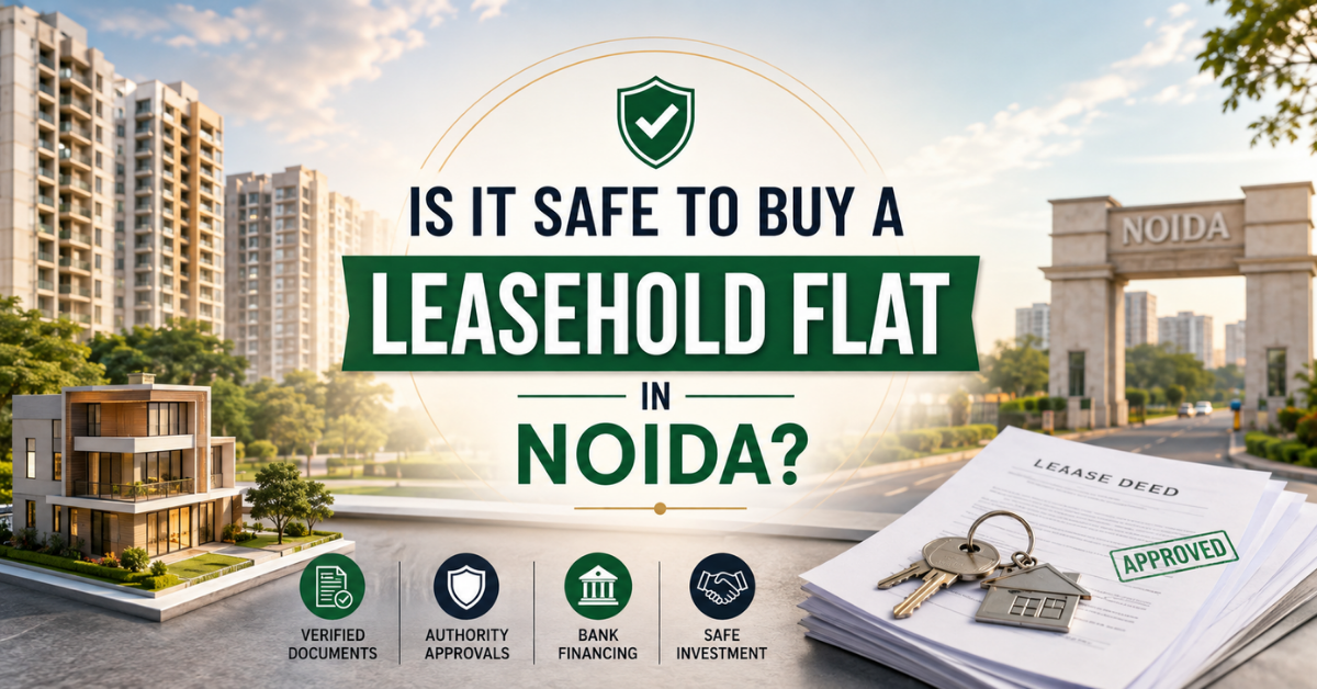 Is It Safe to Buy a Leasehold Flat in Noida? - Complete Buyer Guide