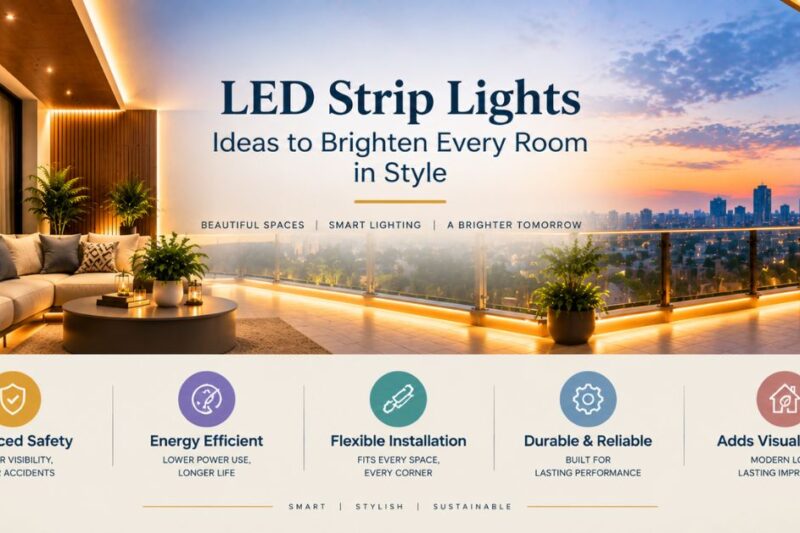 LED Strip Lights: Ideas to Brighten Every Room in Style