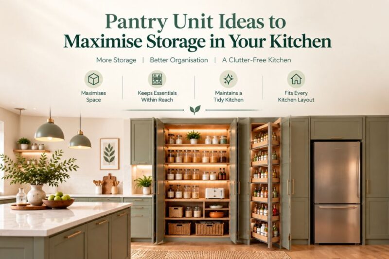 Pantry Unit Ideas to Maximise Storage in Your Kitchen