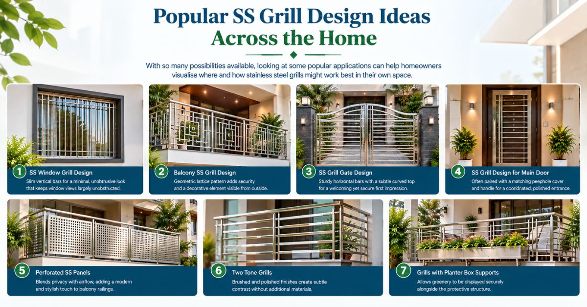 SS Grill Designs
