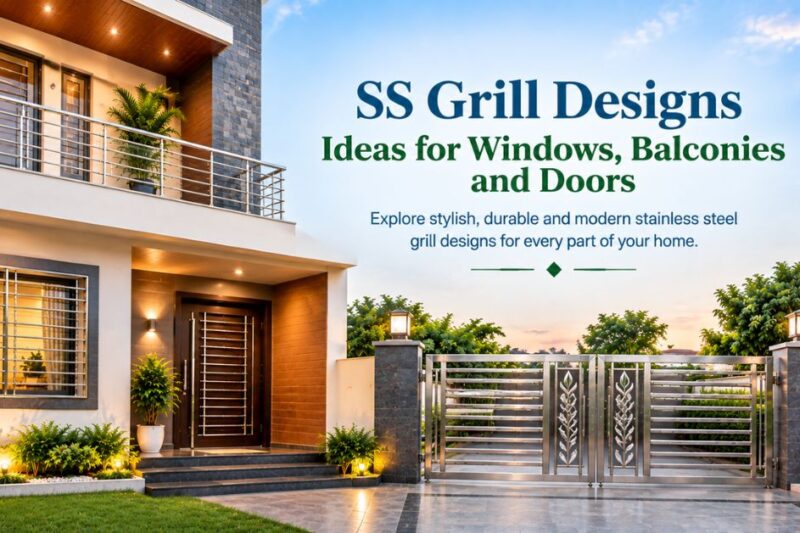 SS Grill Designs: Ideas for Windows, Balconies and Doors