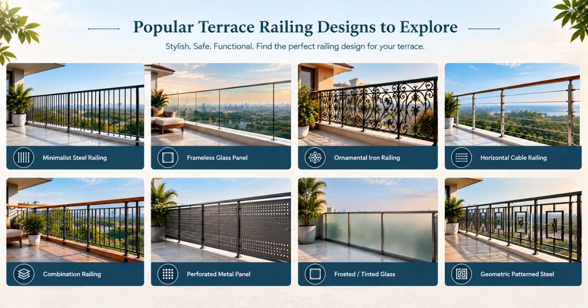 Terrace Railing Designs