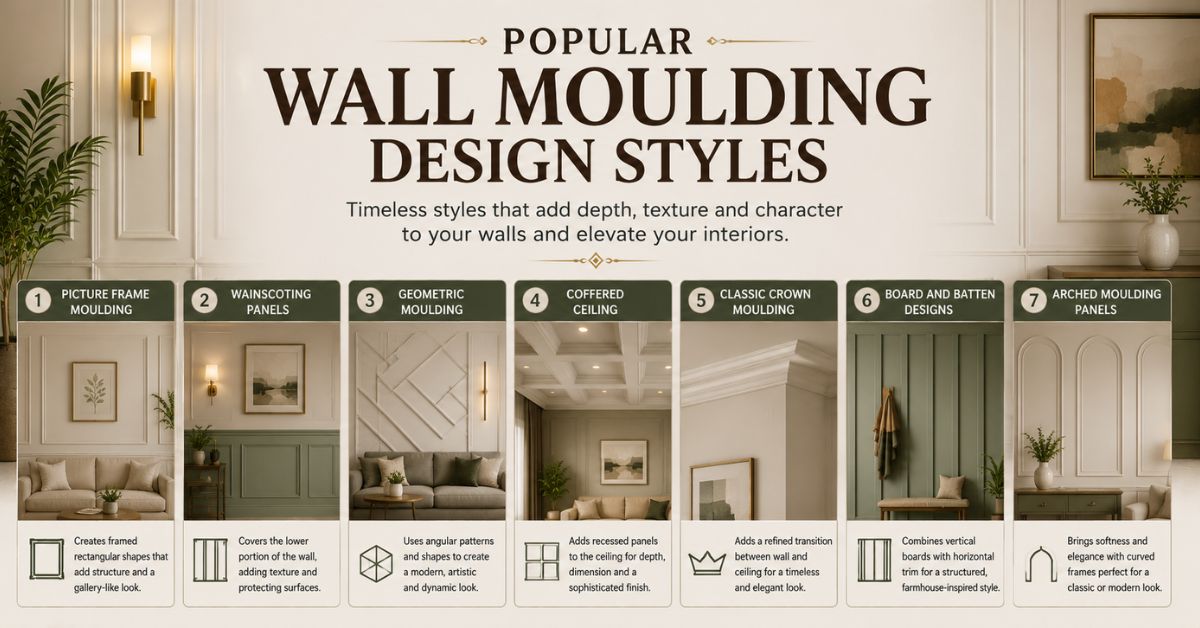 Wall Moulding Designs