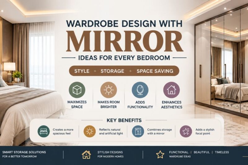 Wardrobe Design With Mirror: A Complete Guide to Style and Function