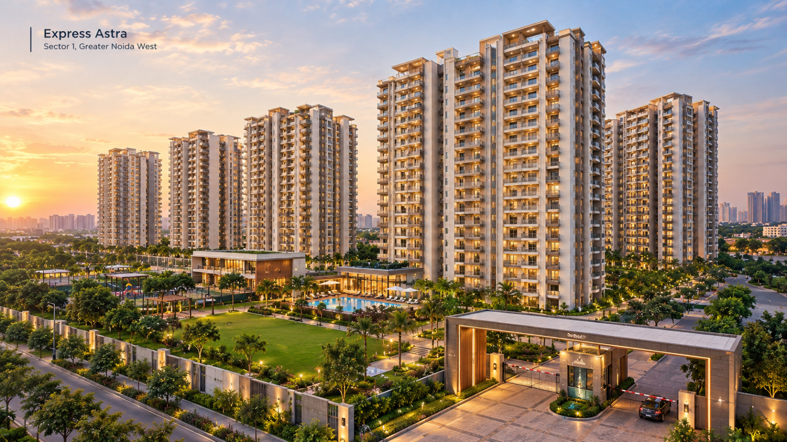 Express Astra residential project in Sector 1 Greater Noida West