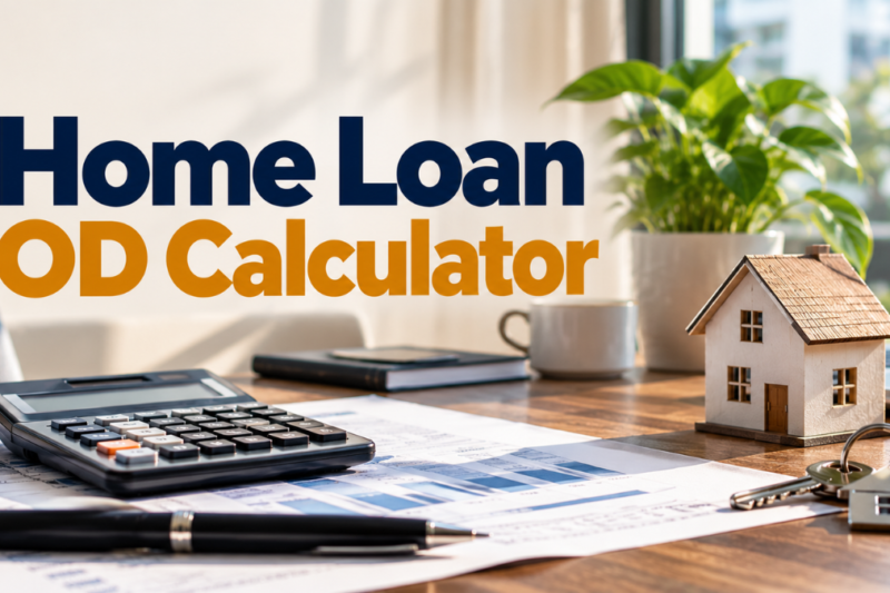 Home Loan OD Calculator: Calculate Interest Savings & EMI
